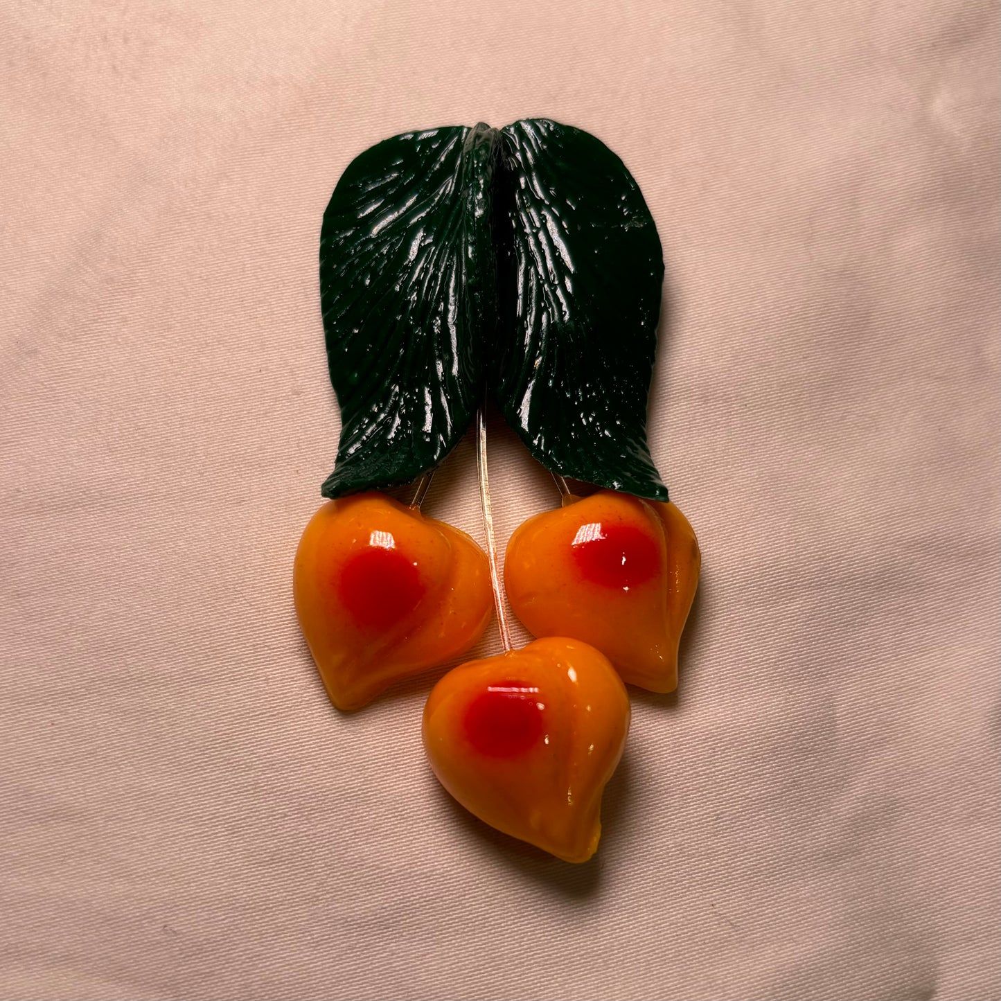 Hanging Peaches Magnet