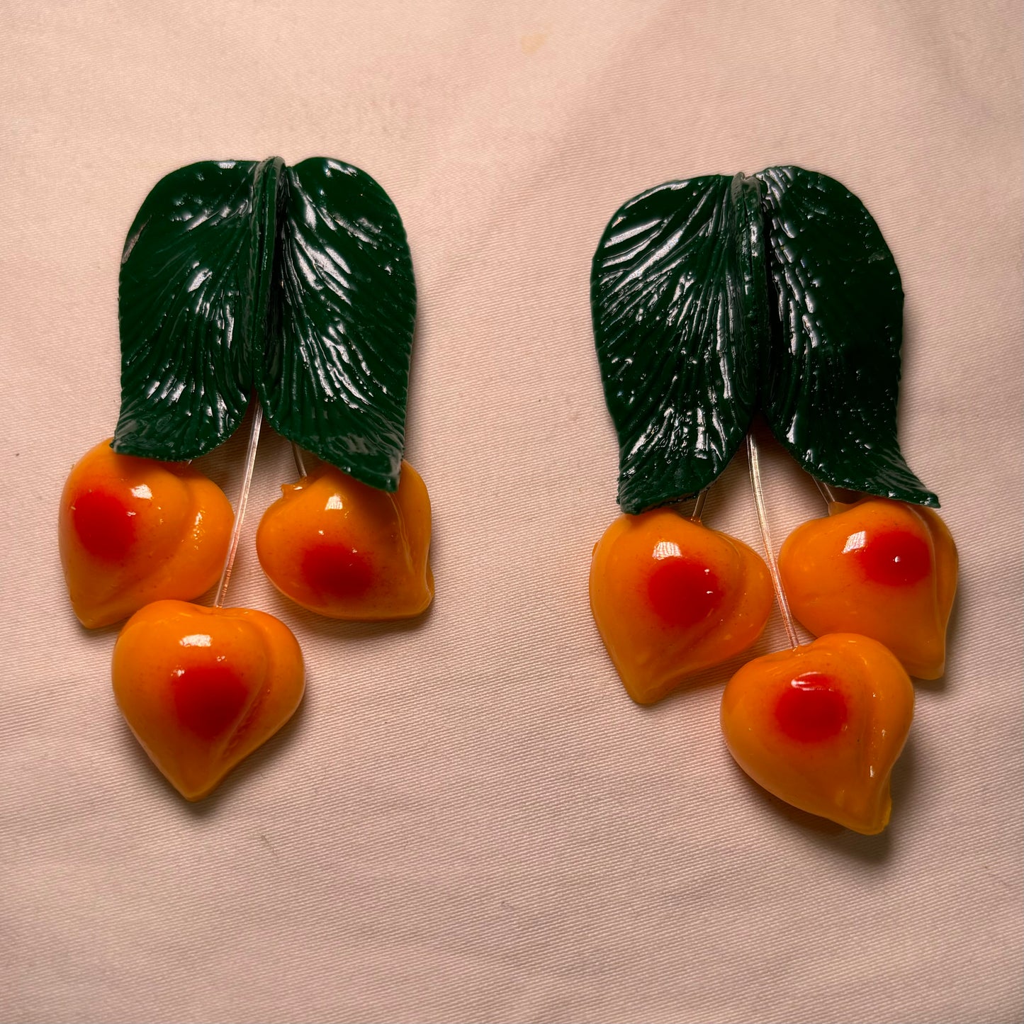 Hanging Peaches Magnet