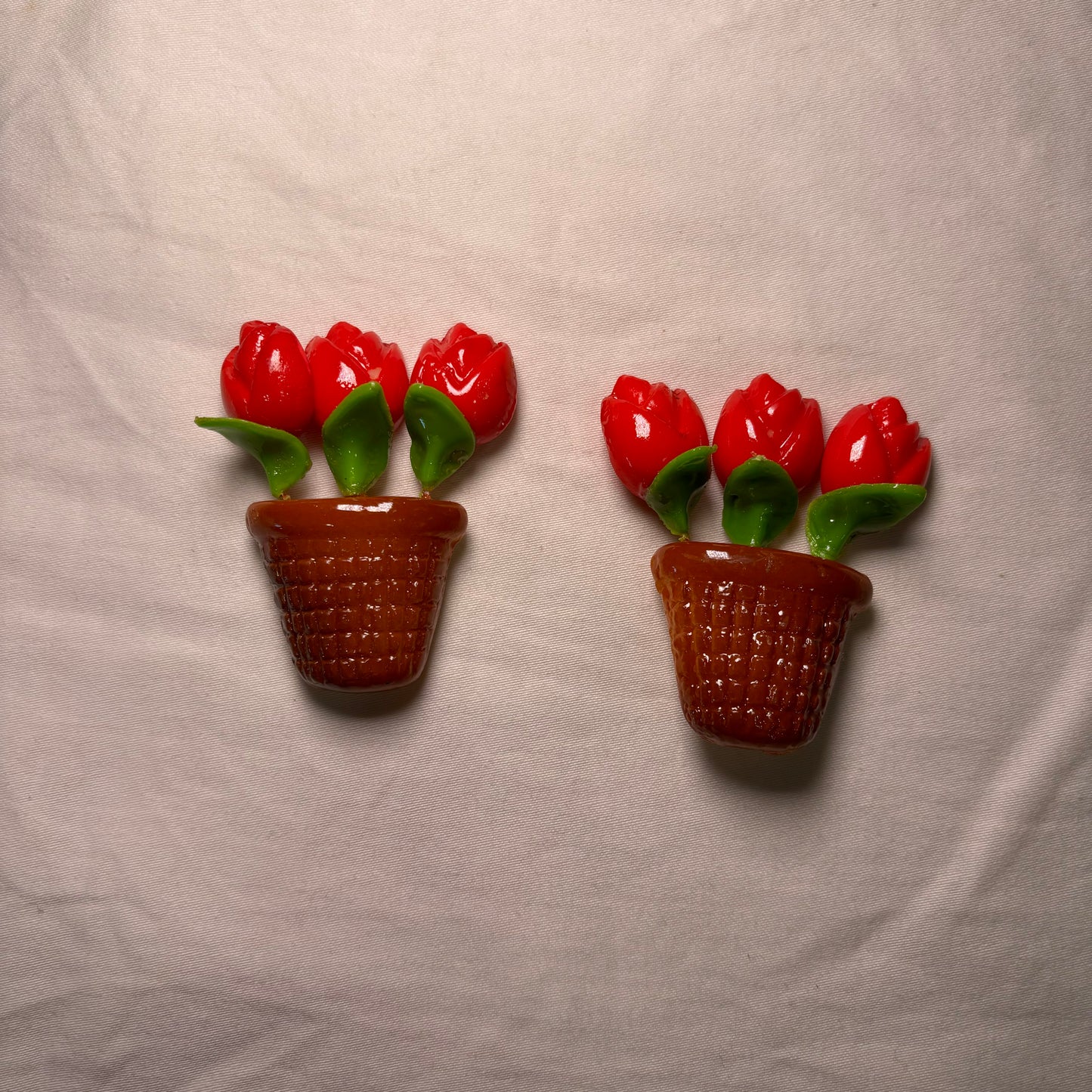 Roses in Pot Magnet