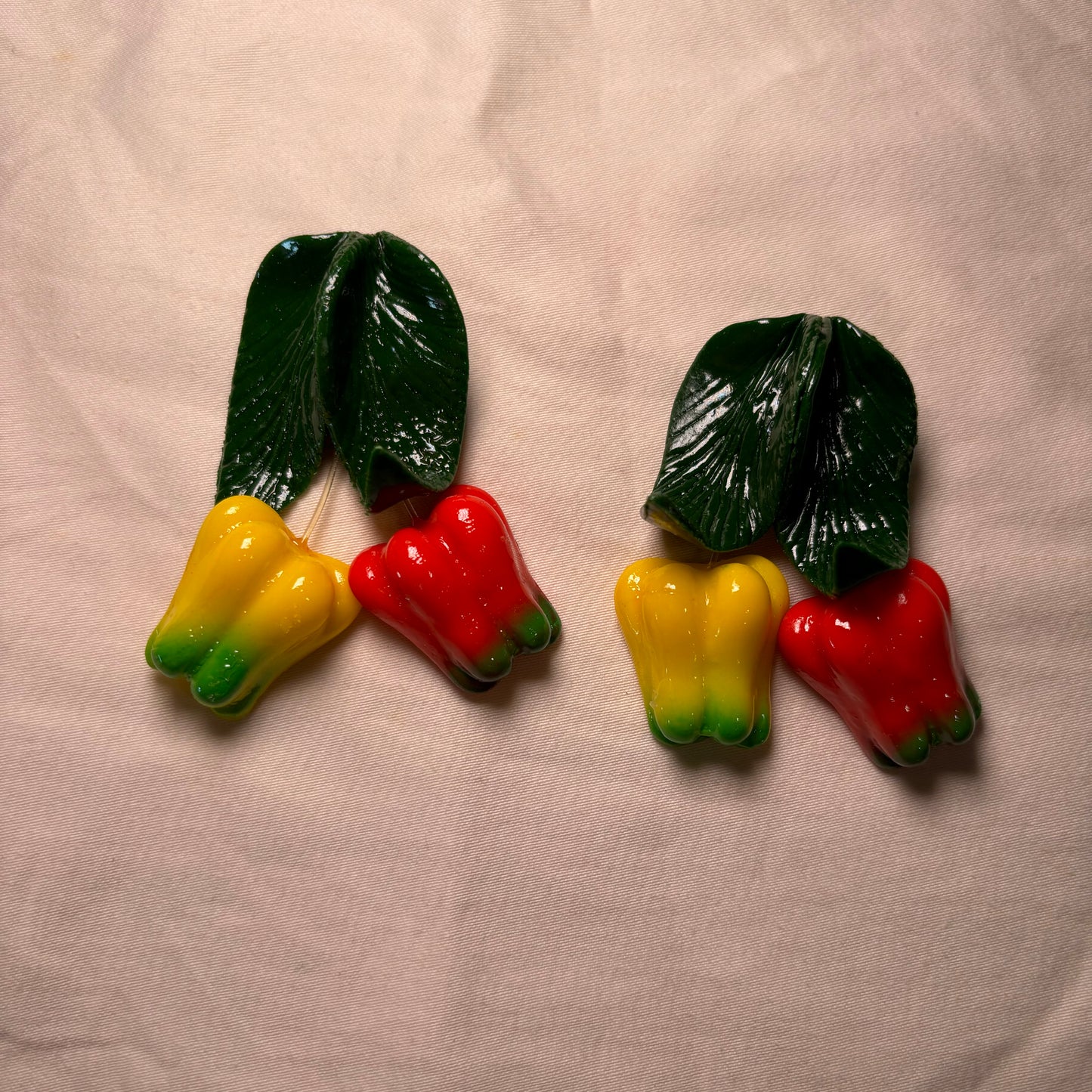 Hanging Bell Peppers Magnet