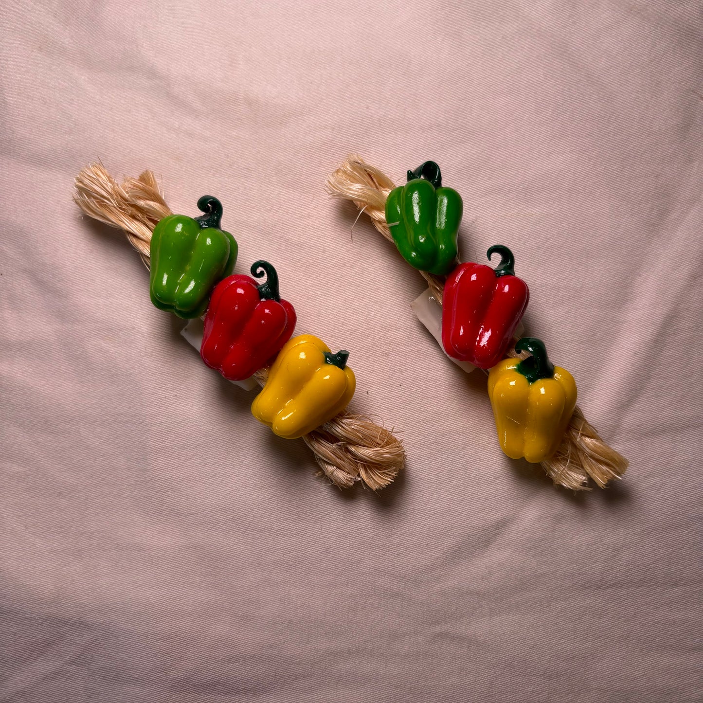 Bell Peppers on Rope