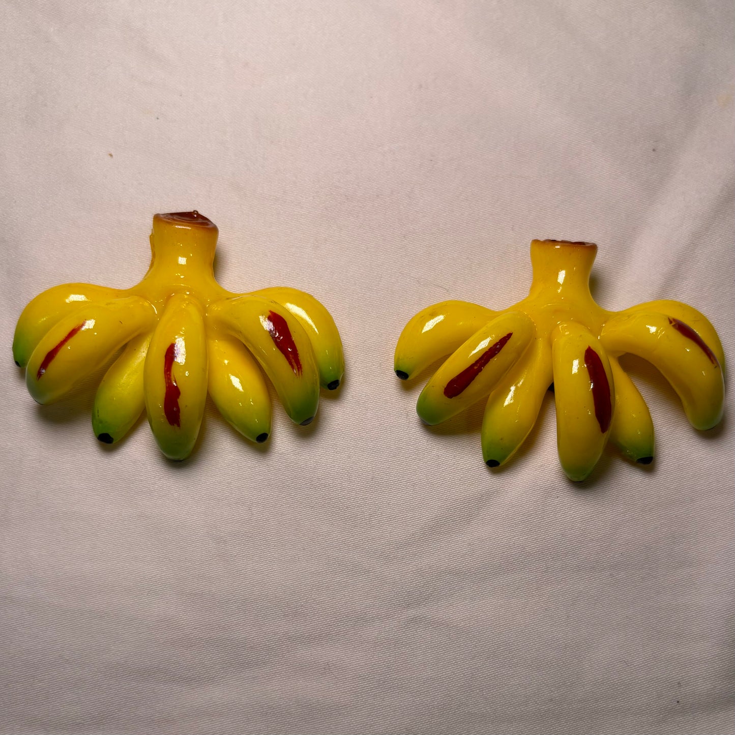 Yellow Bunched Bananas