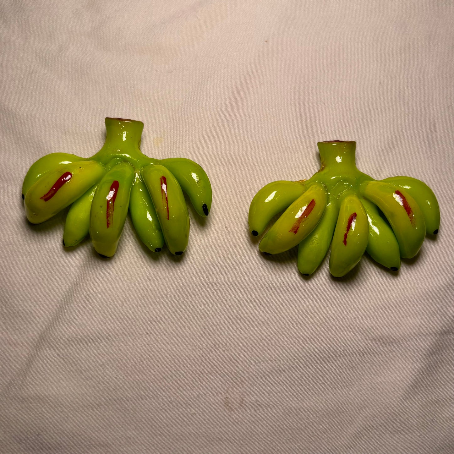 Green Bunched Bananas Magnet