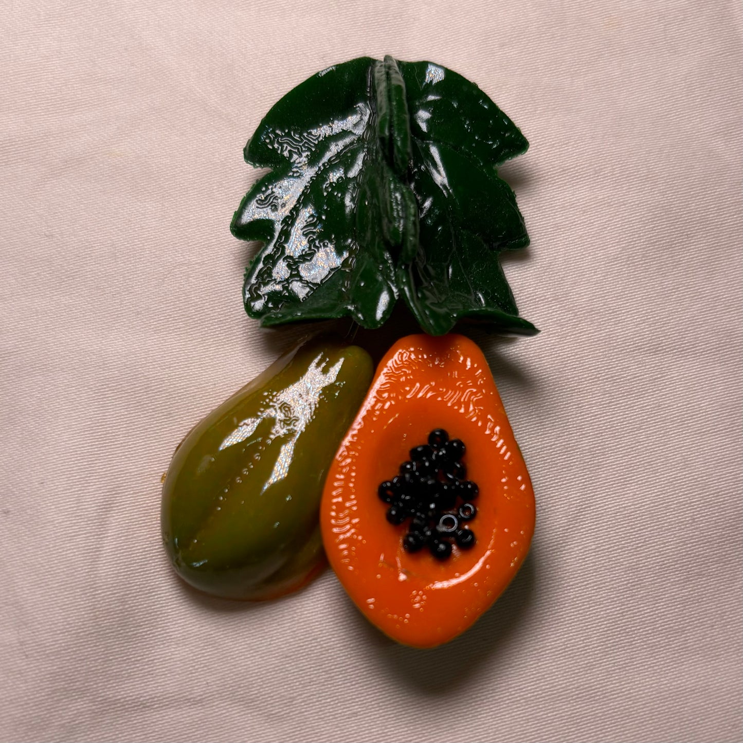 Hanging Papayas Magnet