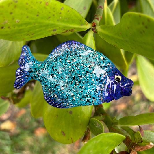 Blue Fish Magnet