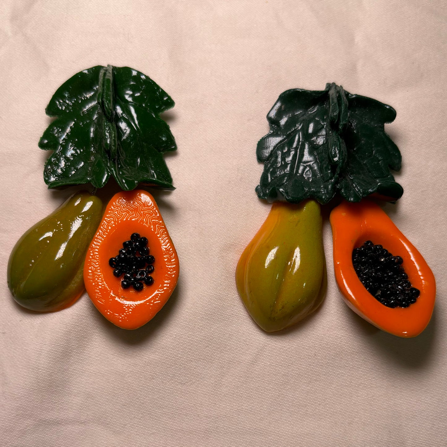 Hanging Papayas Magnet
