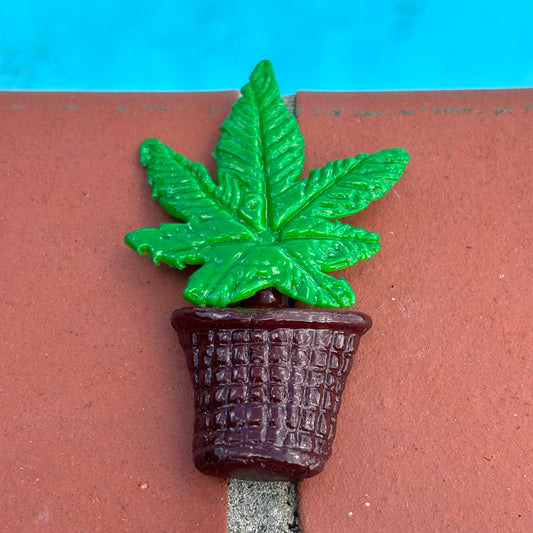 Marijuana in Pot Magnet
